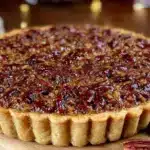 brown butter pecan pie without corn syrup - featured image