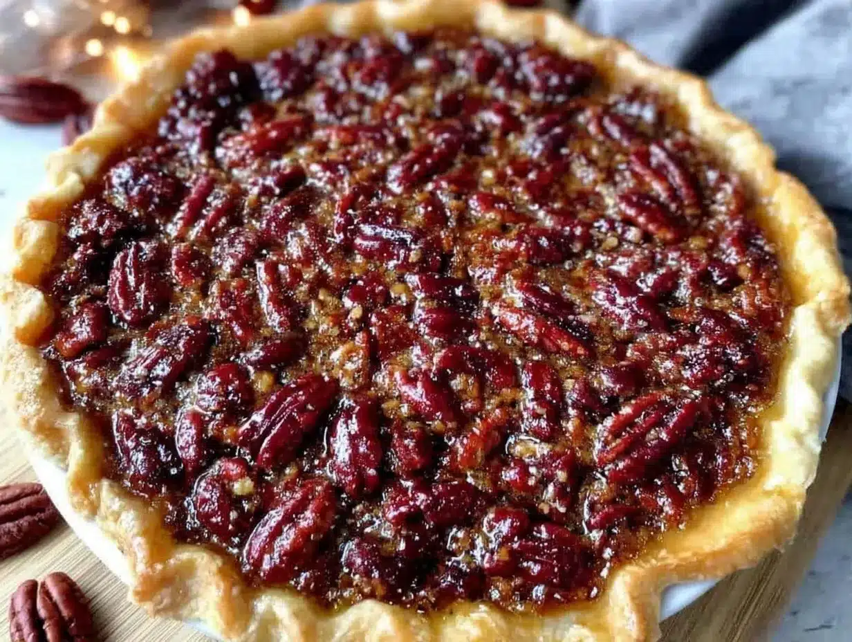 brown butter pecan pie without corn syrup preparation steps