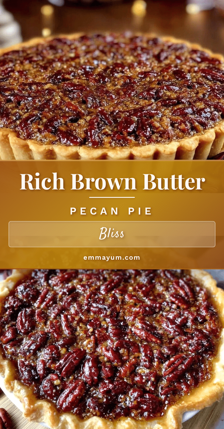 brown butter pecan pie without corn syrup recipe