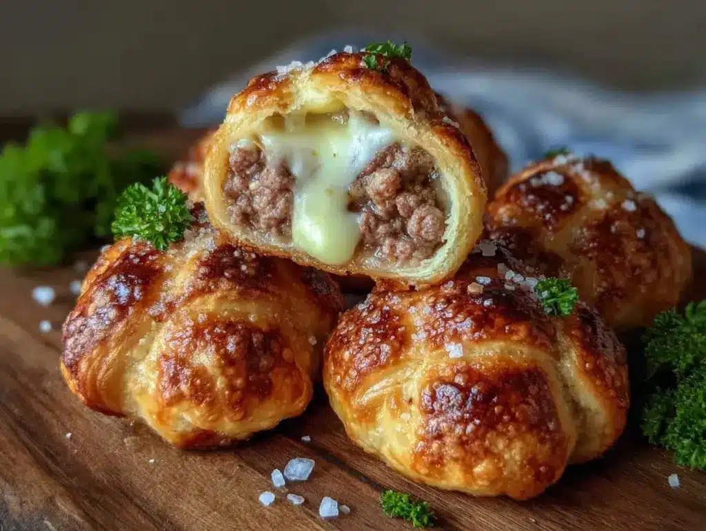 cheese-stuffed meatball bombs - featured image