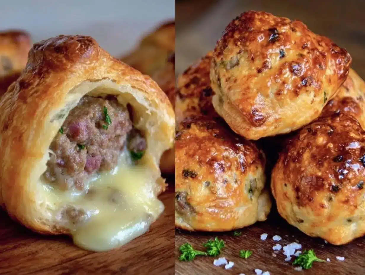 cheese-stuffed meatball bombs preparation steps