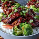 chicken teriyaki bowls - featured image