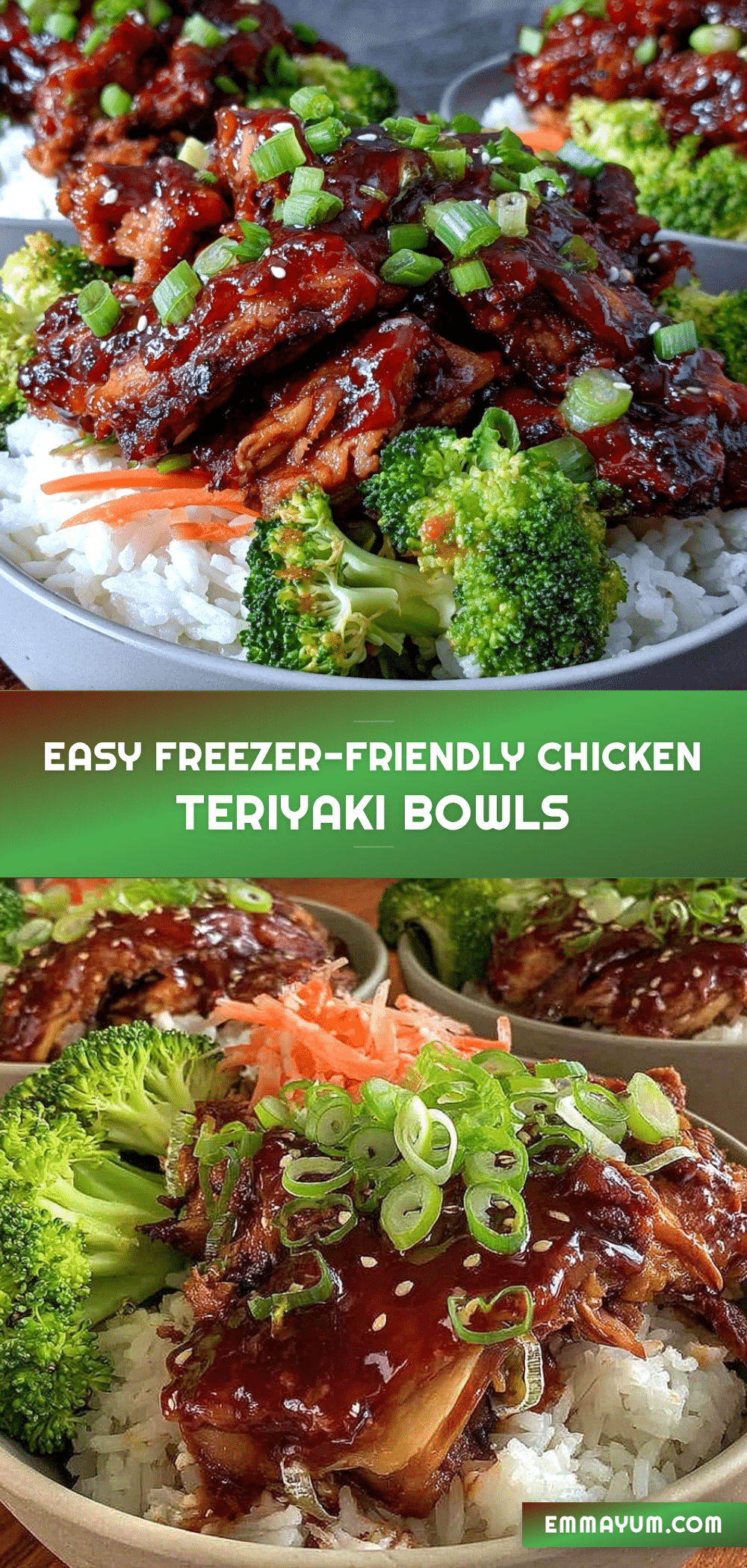 chicken teriyaki bowls recipe