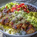 chipotle copycat burrito bowl - featured image