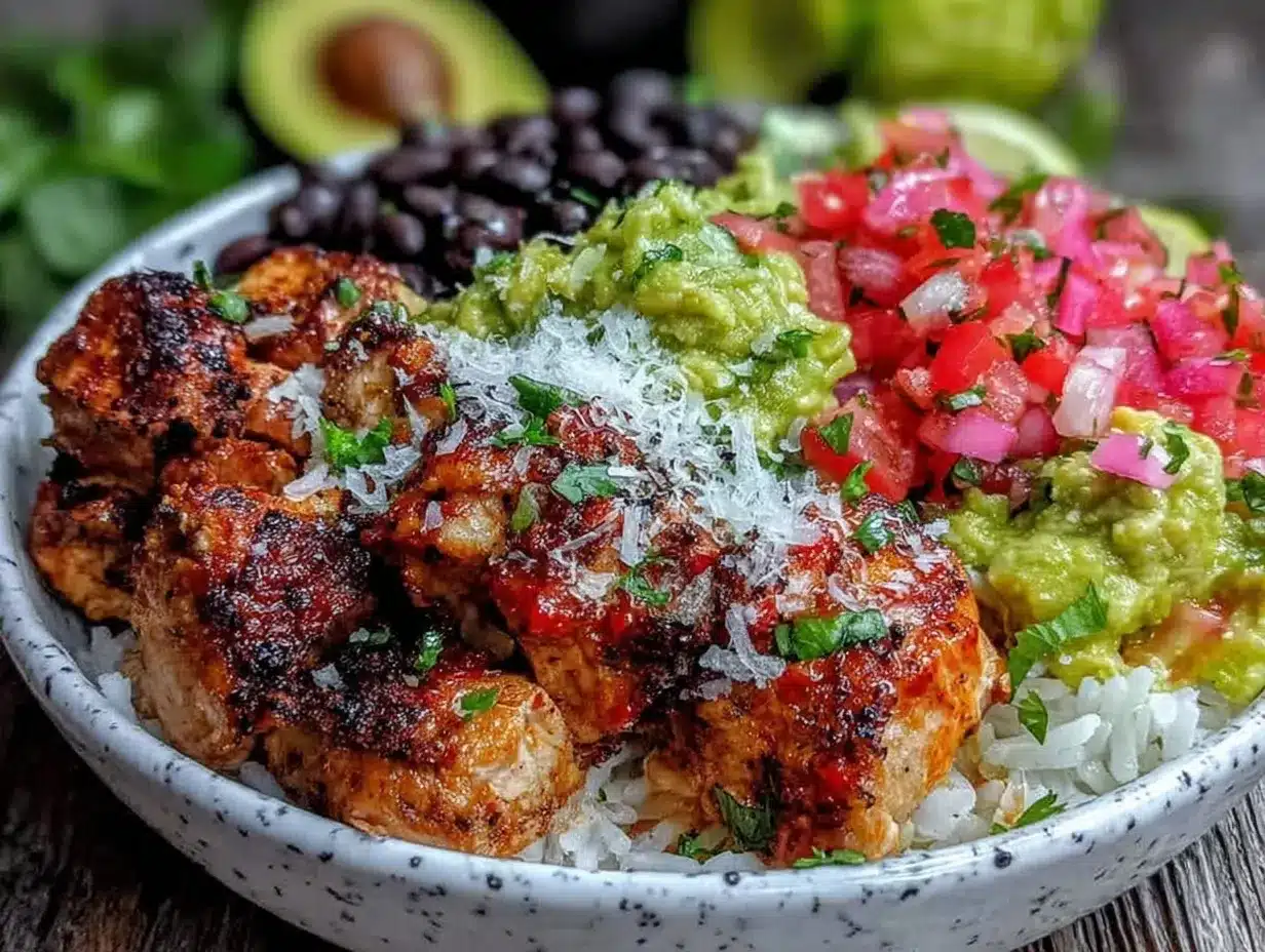 chipotle copycat burrito bowl preparation steps