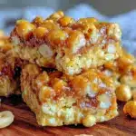 cracker jack caramel popcorn bars - featured image