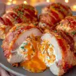 cream cheese stuffed chicken breast - featured image