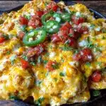 creamy campfire skillet nachos - featured image