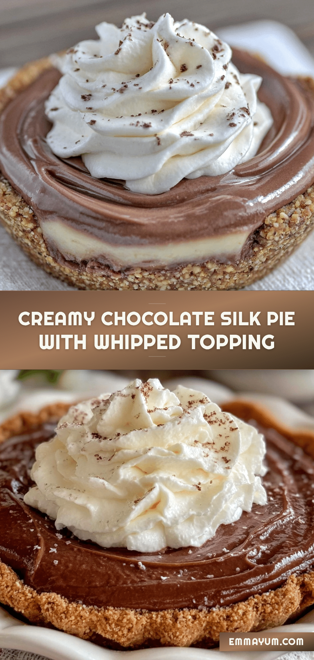 creamy chocolate silk pie recipe