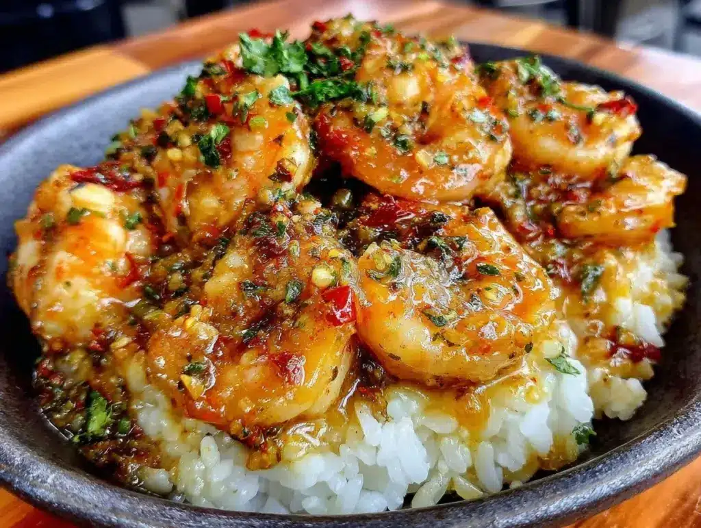 creamy coconut curry shrimp - featured image