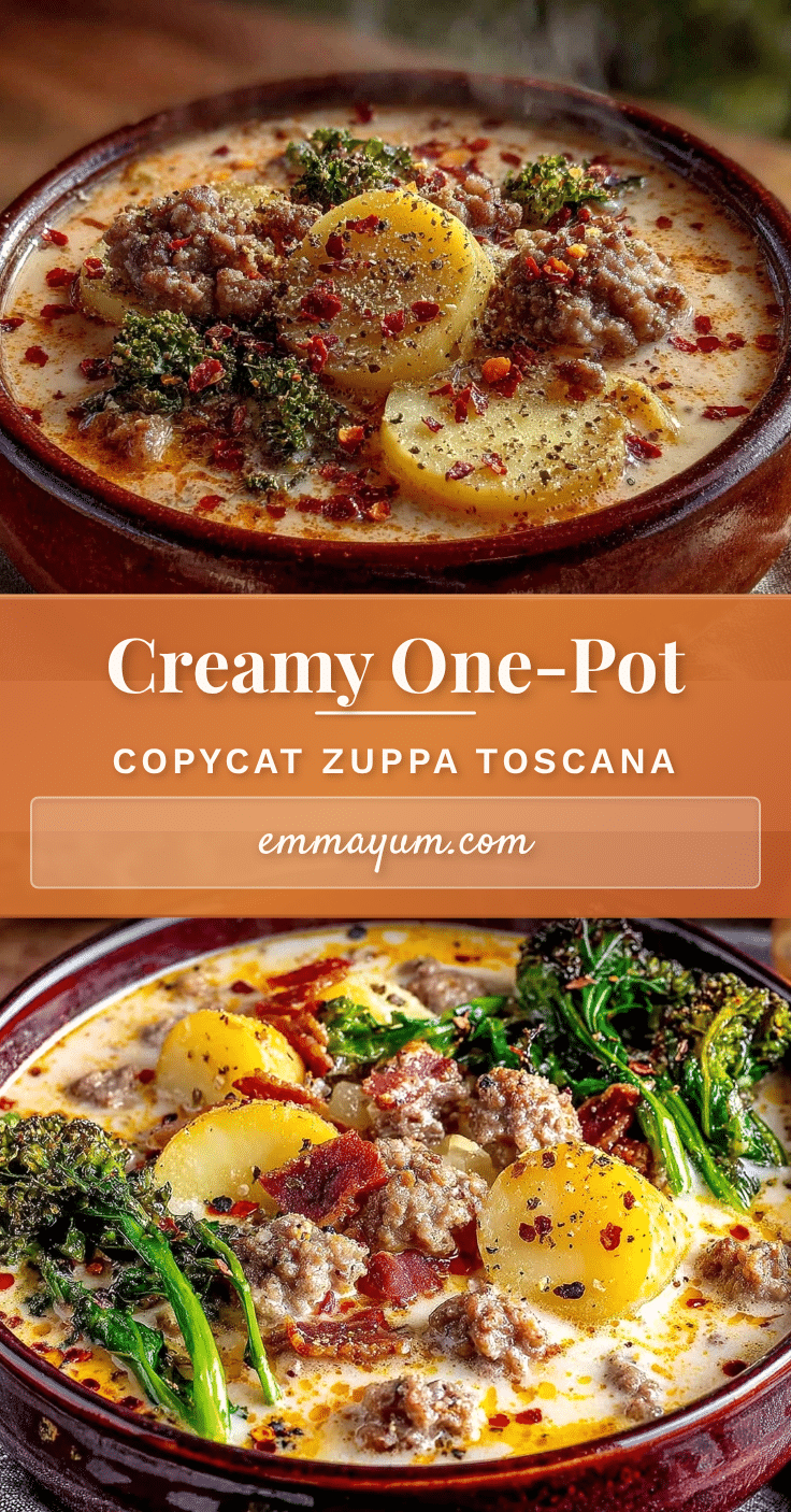 creamy copycat olive garden zuppa toscana recipe