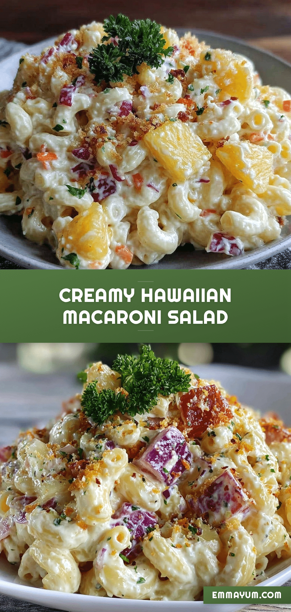 creamy hawaiian macaroni salad recipe