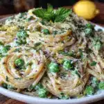 creamy lemon ricotta pasta - featured image