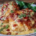 creamy marry me chicken - featured image