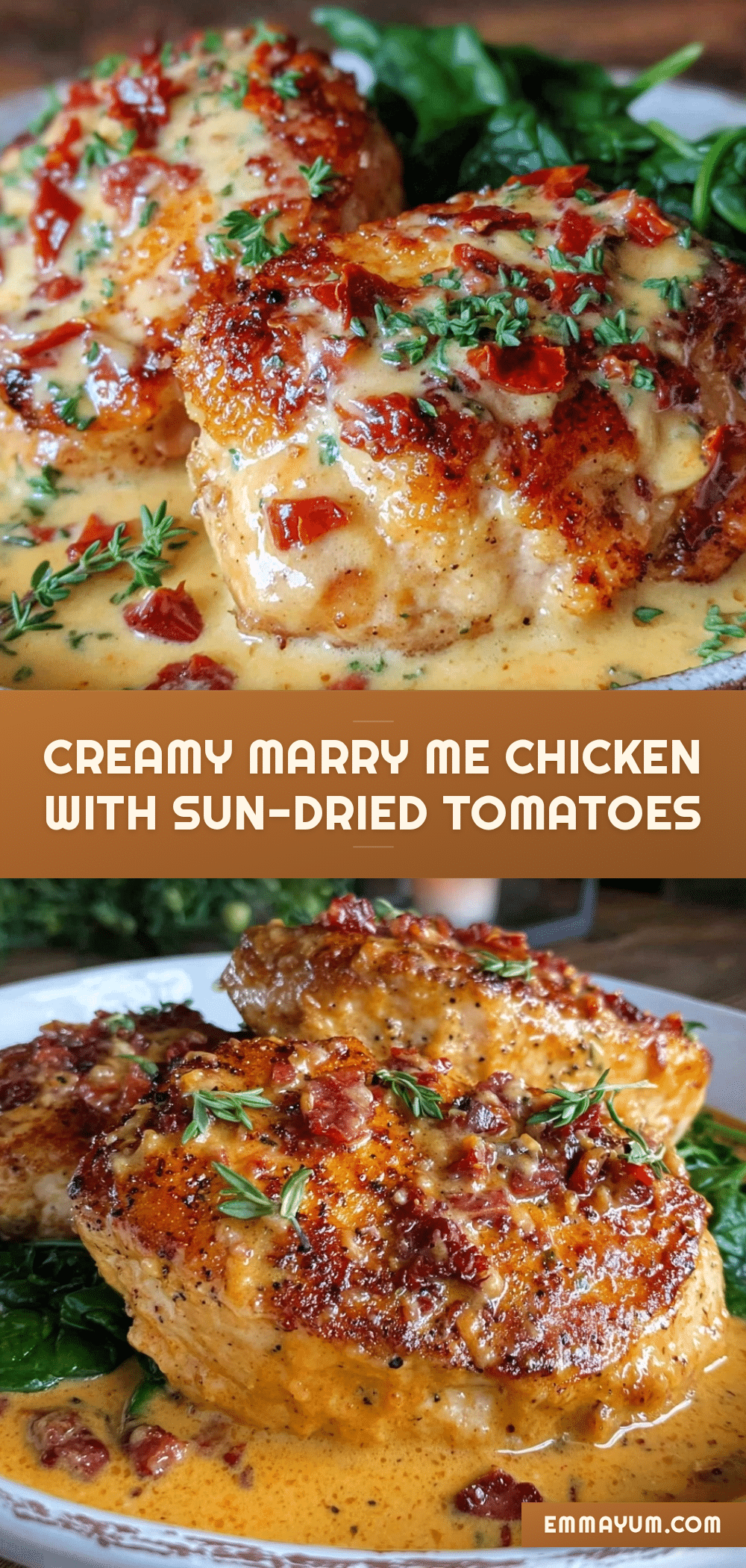 creamy marry me chicken recipe