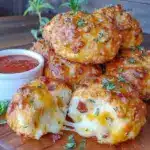 crispy air fryer pizza rolls - featured image