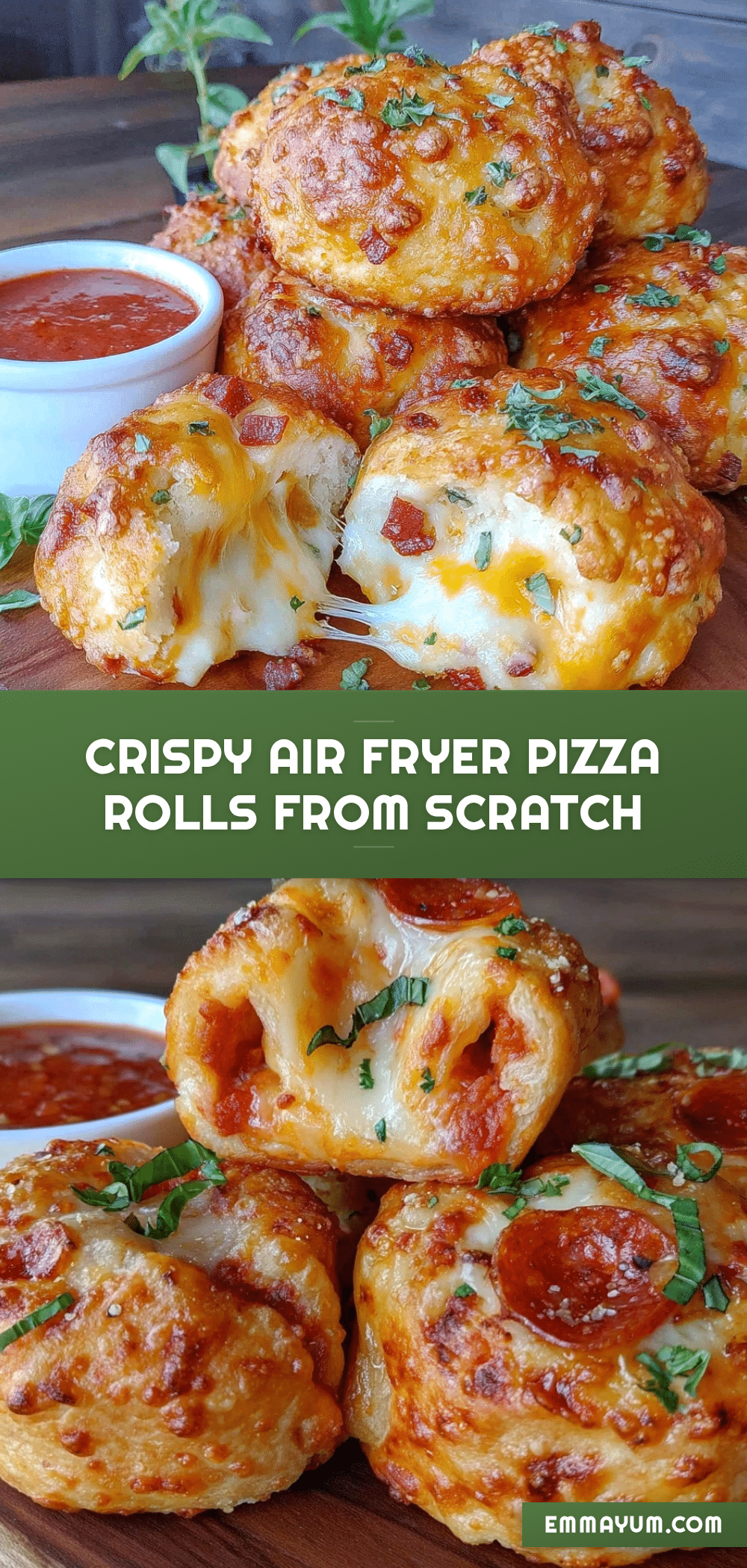 crispy air fryer pizza rolls recipe