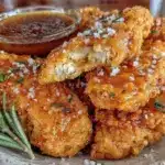 crispy baked chicken tenders - featured image