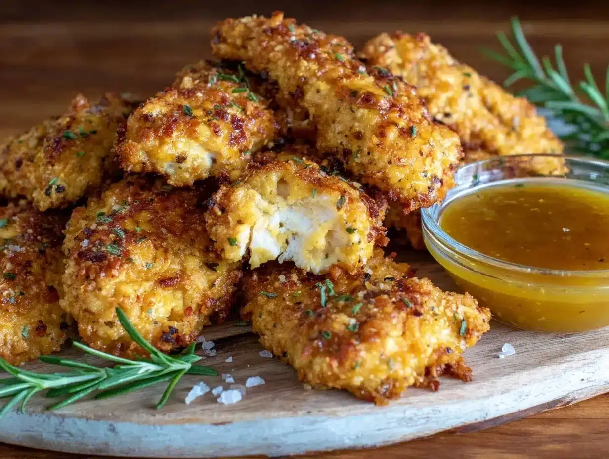 crispy baked chicken tenders preparation steps