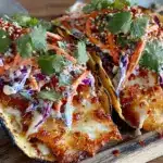 crispy baked fish tacos - featured image