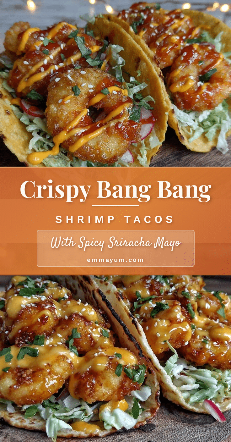 crispy bang bang shrimp tacos recipe