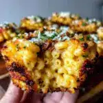 crispy brisket mac and cheese cups - featured image