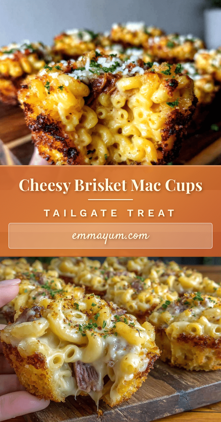 crispy brisket mac and cheese cups recipe