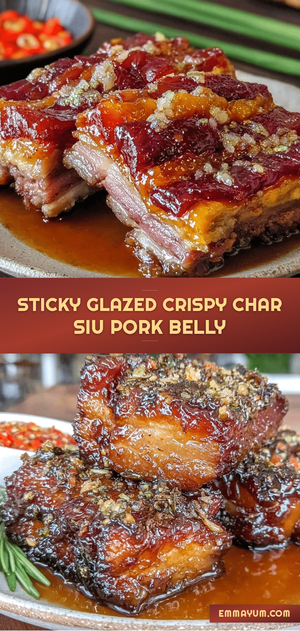 crispy char siu pork belly recipe