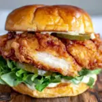 crispy copycat chick-fil-a sandwich - featured image