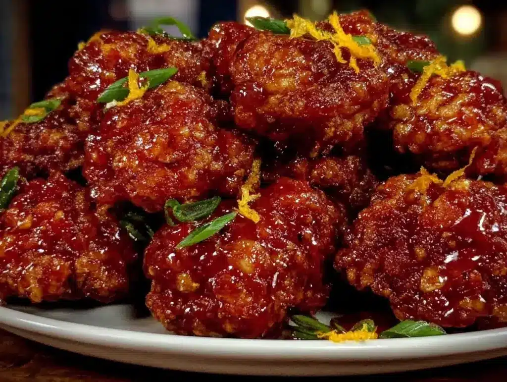 crispy copycat panda express orange chicken recipe - featured image