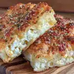 crispy cottage cheese flatbread - featured image