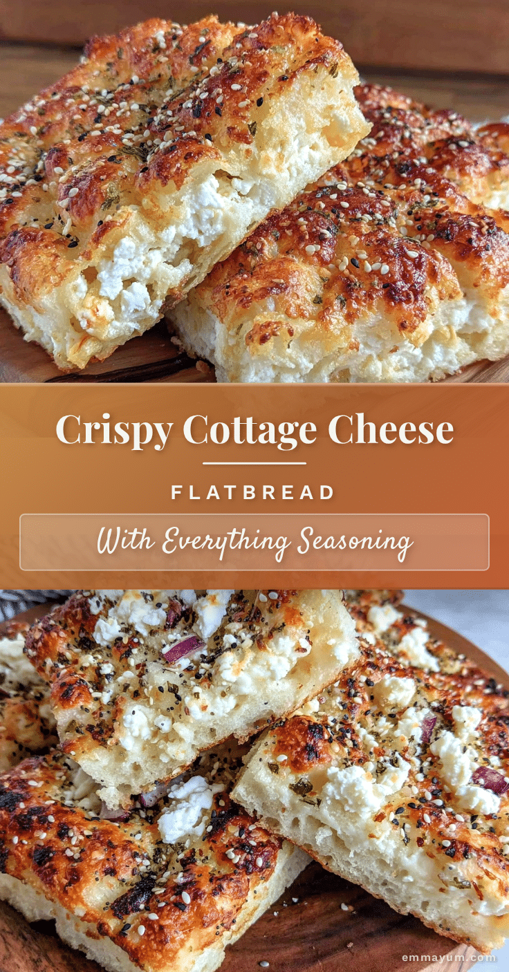 crispy cottage cheese flatbread recipe