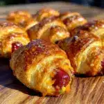 crispy firecracker hot dogs - featured image