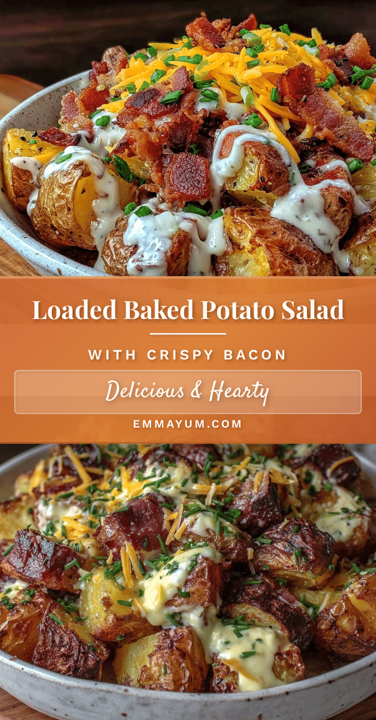 crispy loaded baked potato salad recipe