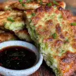 crispy scallion pancakes - featured image