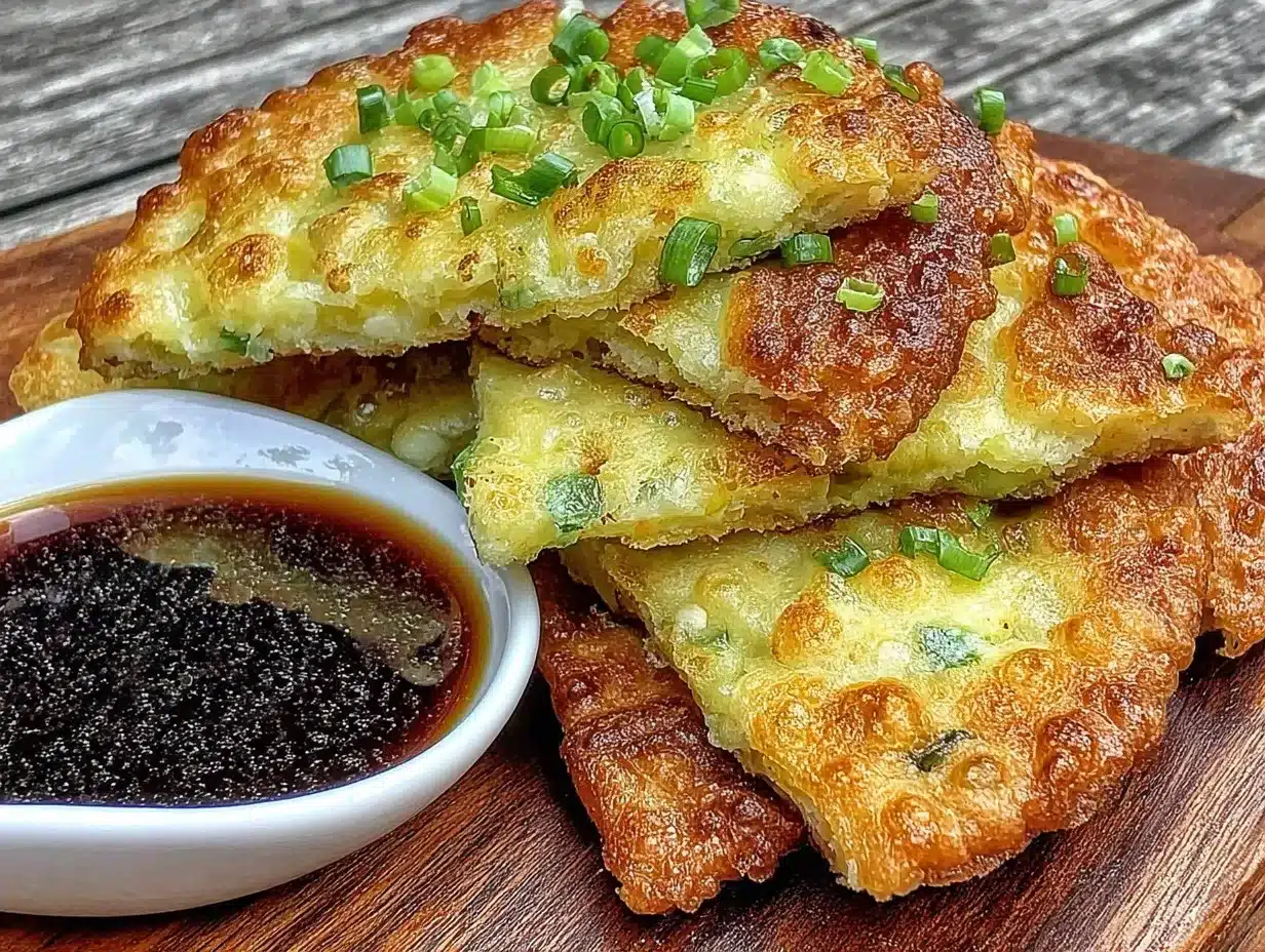 crispy scallion pancakes preparation steps