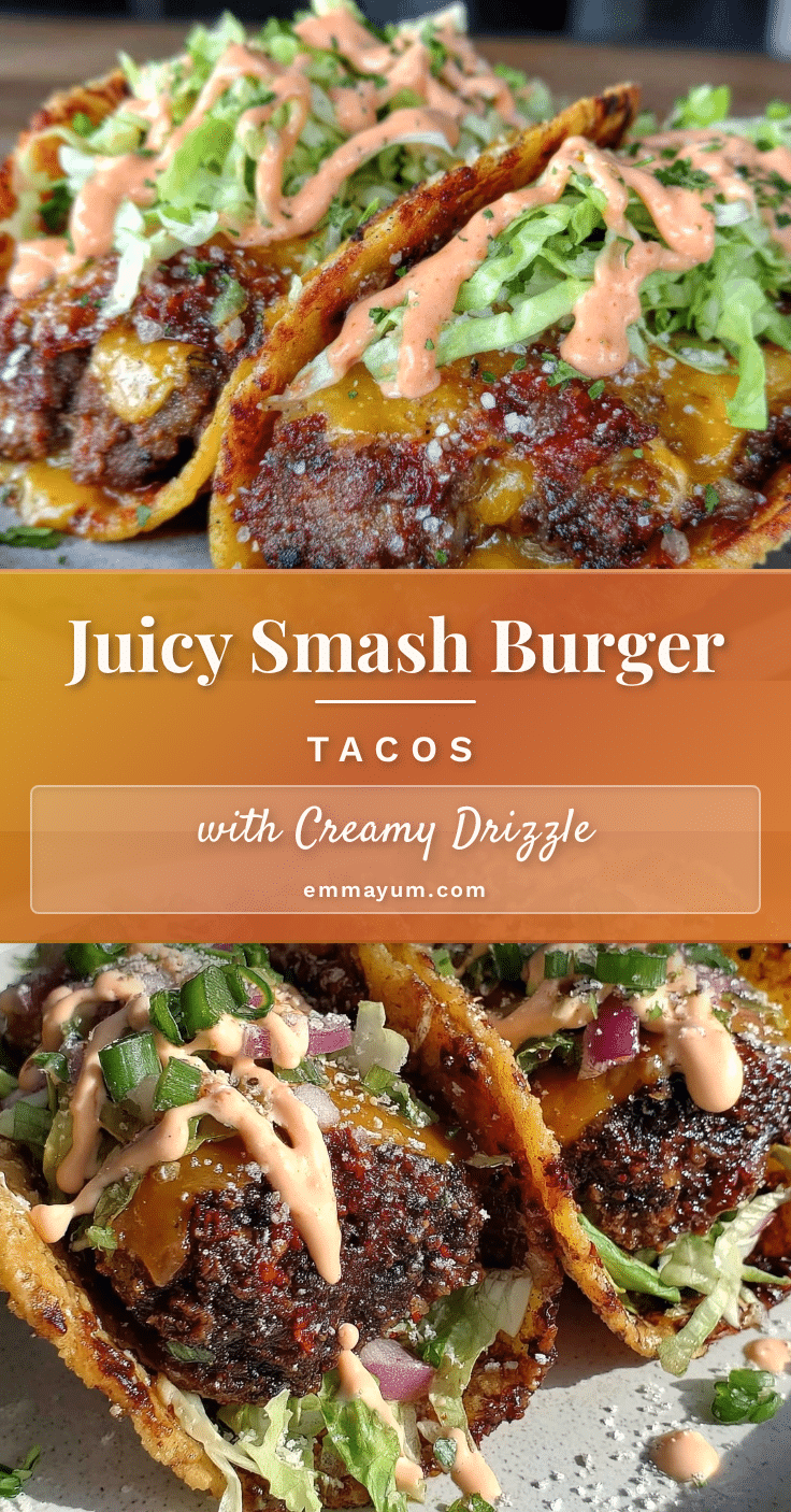 crispy smash burger tacos recipe
