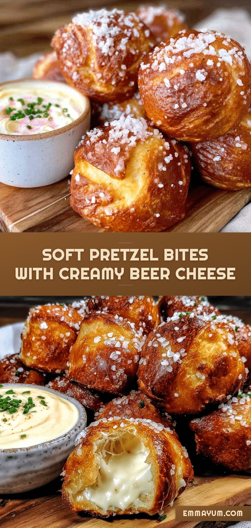 crispy soft pretzel bites recipe
