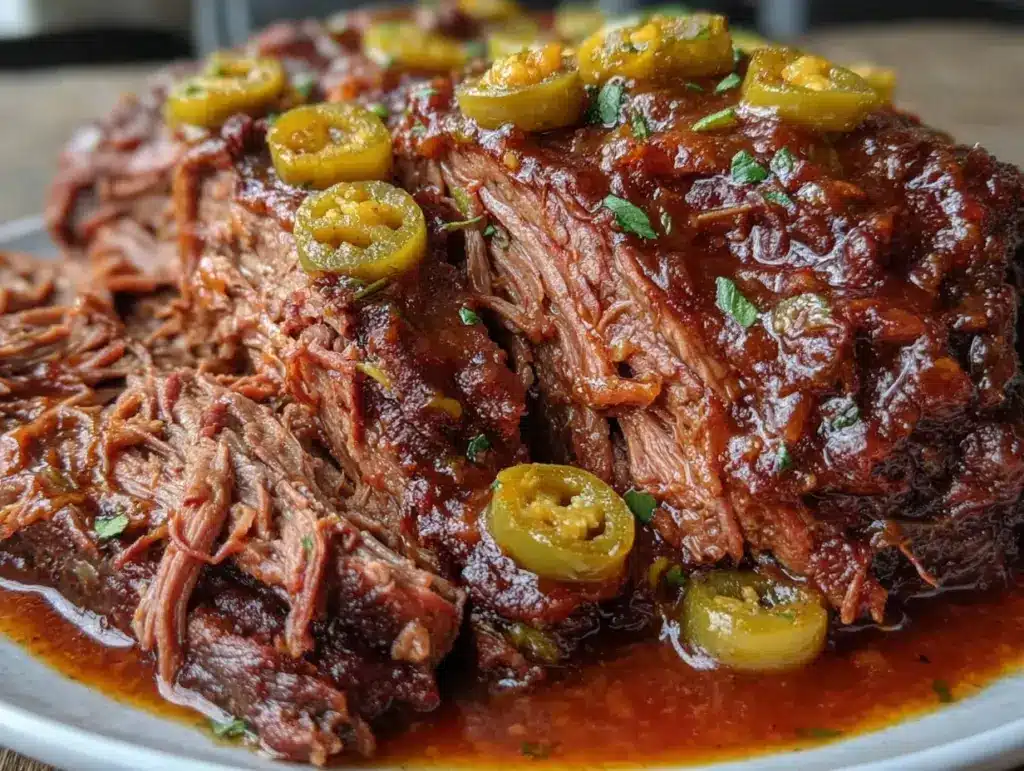 crockpot Mississippi pot roast - featured image