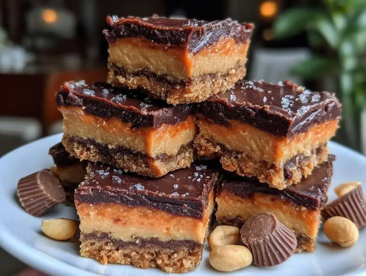 easy 5-ingredient peanut butter cup fudge preparation steps