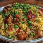 easy chicken fried rice recipe - featured image