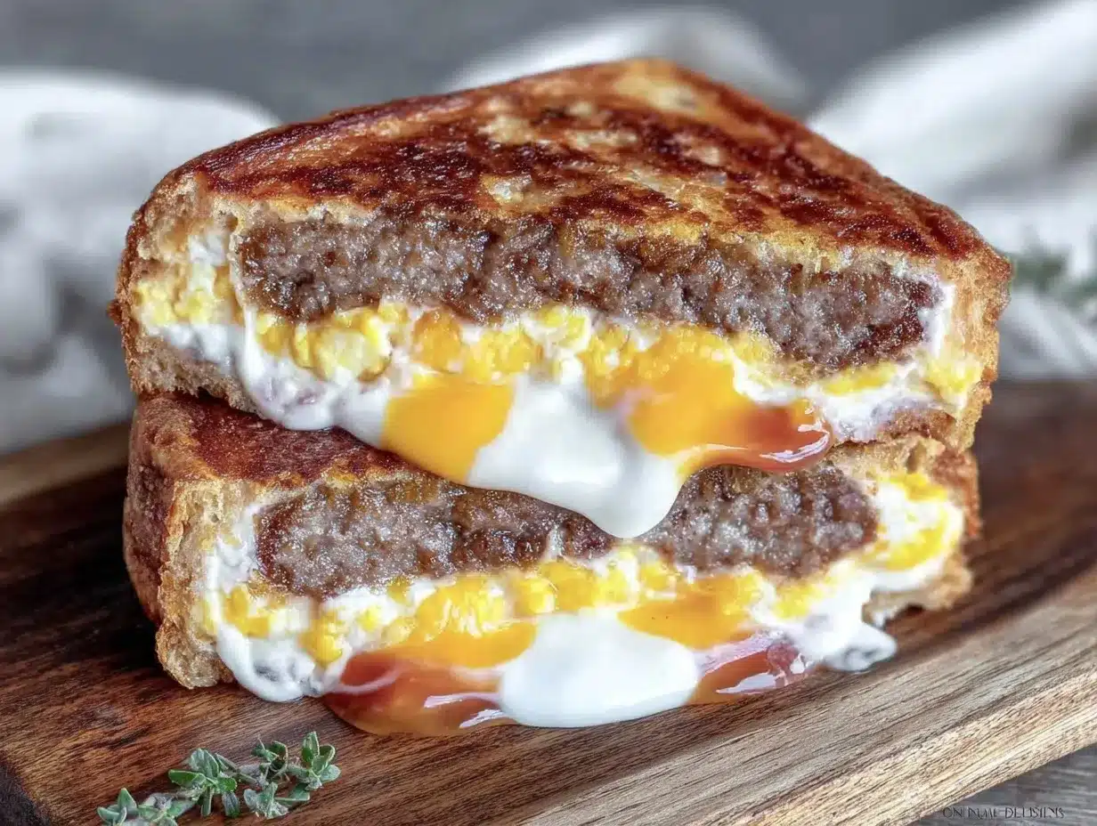 easy homemade frozen breakfast sandwiches preparation steps