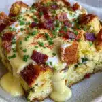 Easy Overnight Eggs Benedict Casserole - featured image