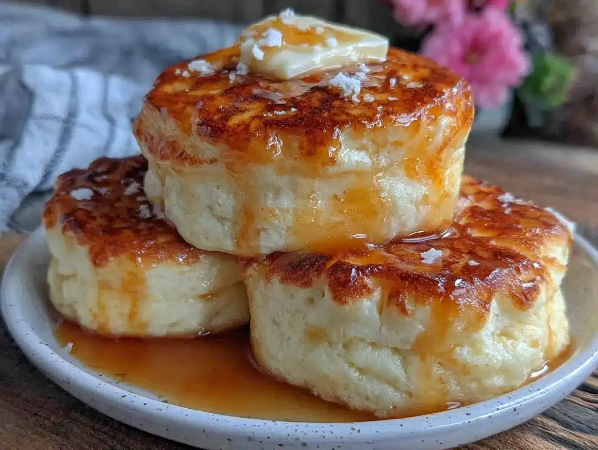 fluffy Japanese soufflé pancakes preparation steps