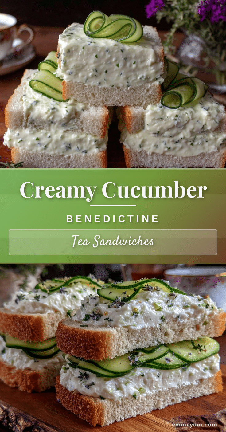 fresh benedictine tea sandwiches recipe