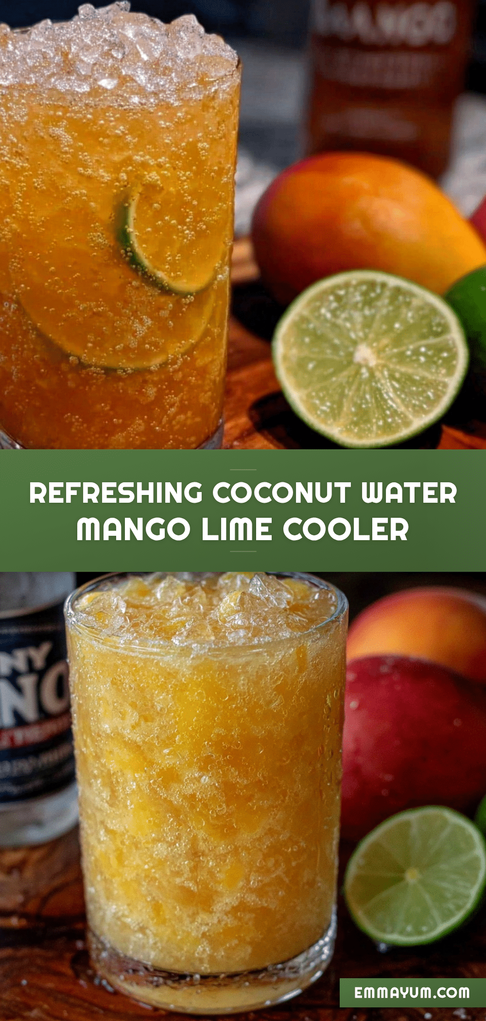 fresh coconut water mango refresher recipe