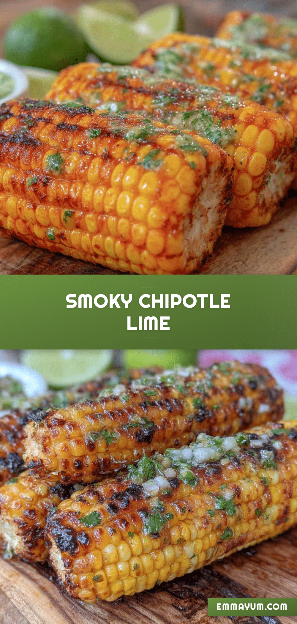 grilled corn on the cob with chipotle lime butter recipe