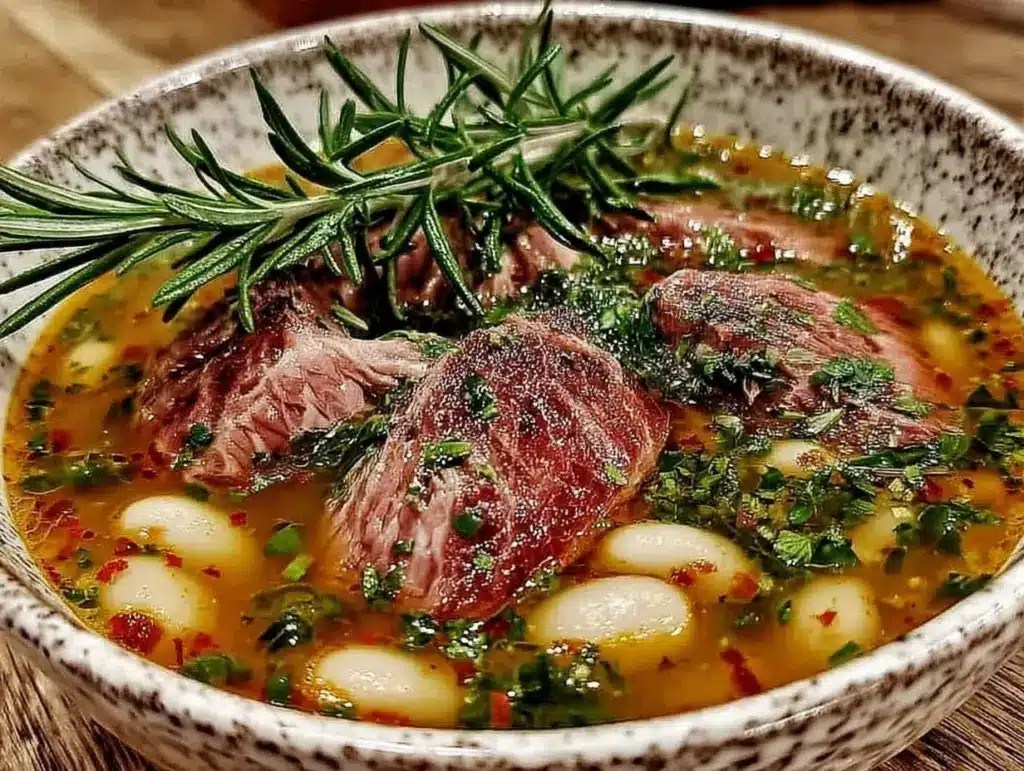 Hearty Ham and White Bean Soup with Rosemary - featured image