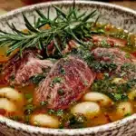 Hearty Ham and White Bean Soup with Rosemary - featured image