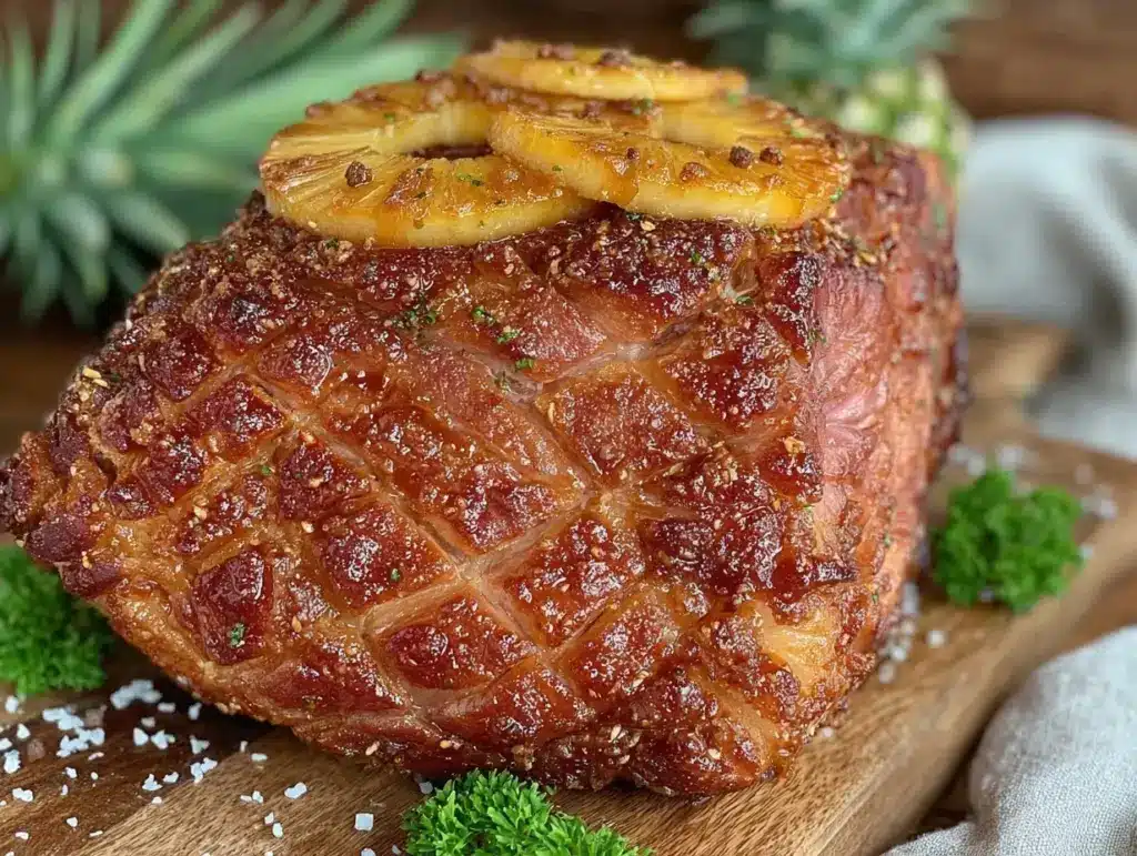 honey glazed ham - featured image